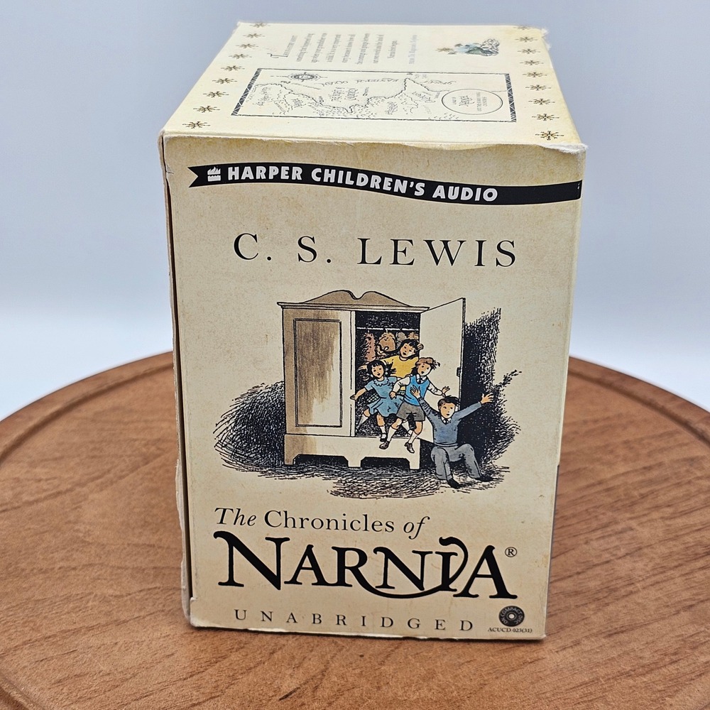 The Chronicles of Narnia Complete Unabridged Audio Book 31 CD Box Set C.S. Lewis - Picture 4 of 16